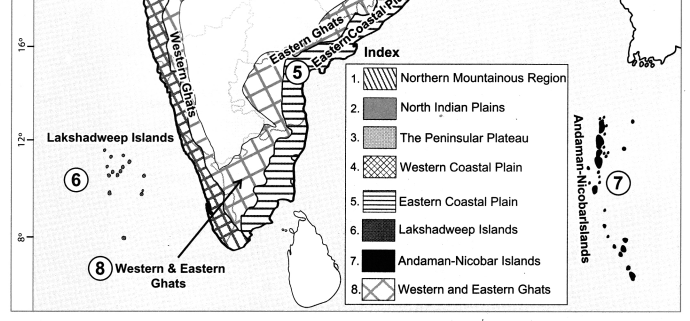 Maharashtra Board Class 10 Geography Solutions Chapter 3 Physiography and Drainage 8