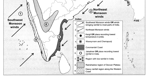 Maharashtra Board Class 10 Geography Solutions Chapter 4 Climate 22