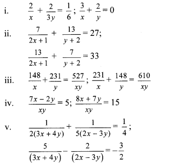 Maharashtra Board Class 10 Maths Solutions Chapter 1 Linear Equations in Two Variables Problem Set 23