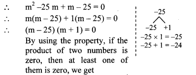 Maharashtra Board Class 10 Maths Solutions Chapter 2 Quadratic Equations Practice Set 2.2 11