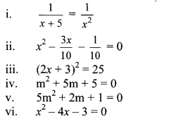 Maharashtra Board Class 10 Maths Solutions Chapter 2 Quadratic Equations Problem Set 2 2