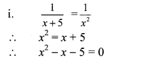 Maharashtra Board Class 10 Maths Solutions Chapter 2 Quadratic Equations Problem Set 2 3
