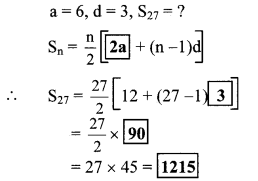 Maharashtra Board Class 10 Maths Solutions Chapter 3 Arithmetic Progression Practice Set 3.3 1