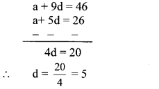 Maharashtra Board Class 10 Maths Solutions Chapter 3 Arithmetic Progression Problem Set 3 2