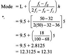 Maharashtra Board Class 10 Maths Solutions Chapter 6 Statistics Practice Set 6.3 12