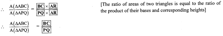 Maharashtra Board Class 10 Maths Solutions Chapter 1 Similarity Practice Set 1.1 13