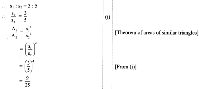 Maharashtra Board Class 10 Maths Solutions Chapter 1 Similarity Practice Set 1.4 1