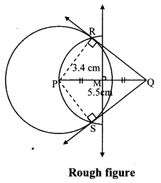 Maharashtra Board Class 10 Maths Solutions Chapter 4 Geometric Constructions Practice Set 4.2 9