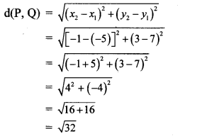 Maharashtra Board Class 10 Maths Solutions Chapter 5 Co-ordinate Geometry Practice Set 5.1 1