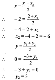 Maharashtra Board Class 10 Maths Solutions Chapter 5 Co-ordinate Geometry Practice Set 5.2 7