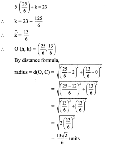 Maharashtra Board Class 10 Maths Solutions Chapter 5 Co-ordinate Geometry Problem Set 5 36