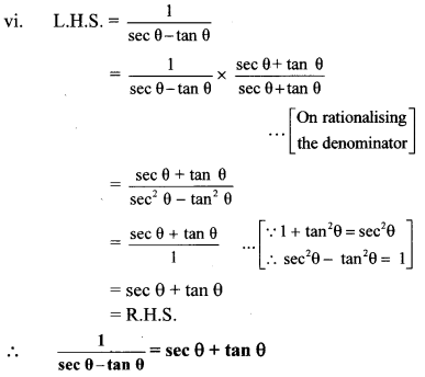 Maharashtra Board Class 10 Maths Solutions Chapter 6 Trigonometry Practice Set 6.1 21