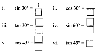 Maharashtra Board Class 10 Maths Solutions Chapter 6 Trigonometry Practice Set 6.1 30