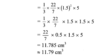 Maharashtra Board Class 10 Maths Solutions Chapter 7 Mensuration Practice Set 7.1 1