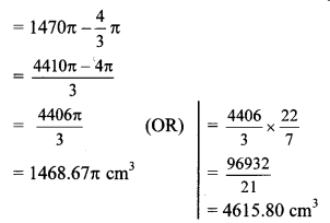 Maharashtra Board Class 10 Maths Solutions Chapter 7 Mensuration Practice Set 7.1 13