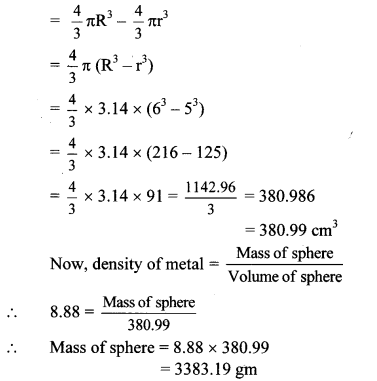 Maharashtra Board Class 10 Maths Solutions Chapter 7 Mensuration Problem Set 7 13