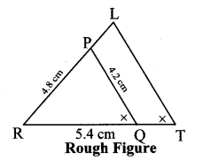 Maharashtra Board Class 10 Maths Solutions Chapter 4 Geometric Constructions Practice Set 4.1