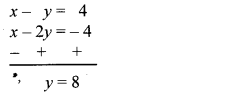 Maharashtra Board Class 10 Maths Solutions Chapter 1 Linear Equations in Two Variables Practice Set Ex 1.5 3