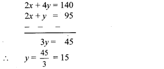 Maharashtra Board Class 10 Maths Solutions Chapter 1 Linear Equations in Two Variables Practice Set Ex 1.5 4