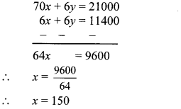 Maharashtra Board Class 10 Maths Solutions Chapter 1 Linear Equations in Two Variables Practice Set Ex 1.5 9