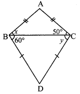 Maharashtra Board Class 9 Maths Solutions Chapter 3 Triangles Practice Set 3.3 1