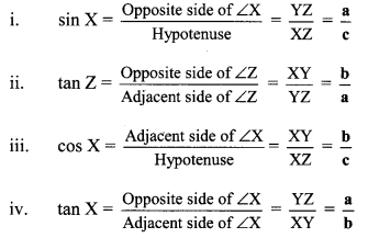 Maharashtra Board Class 9 Maths Solutions Chapter 8 Trigonometry Practice Set 8.1 4