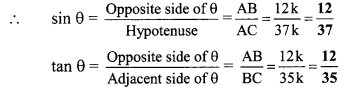 Maharashtra Board Class 9 Maths Solutions Chapter 8 Trigonometry Practice Set 8.2 4