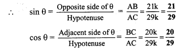 Maharashtra Board Class 9 Maths Solutions Chapter 8 Trigonometry Practice Set 8.2 19