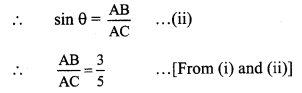 Maharashtra Board Class 9 Maths Solutions Chapter 8 Trigonometry Practice Set 8.2 25