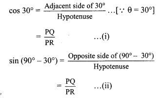 Maharashtra Board Class 9 Maths Solutions Chapter 8 Trigonometry Practice Set 8.2 47