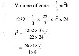 Maharashtra Board Class 9 Maths Solutions Chapter 9 Surface Area and Volume Practice Set 9.2 5