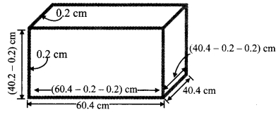 Maharashtra Board Class 9 Maths Solutions Chapter 9 Surface Area and Volume Practice Set 9 1