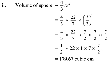 Maharashtra Board Class 9 Maths Solutions Chapter 9 Surface Area and Volume Practice Set 9 5