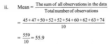 Maharashtra Board Class 9 Maths Solutions Chapter 7 Statistics Problem Set 7 10