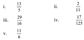 Maharashtra Board Class 9 Maths Solutions Chapter 2 Real Numbers Practice Set 2.1 1