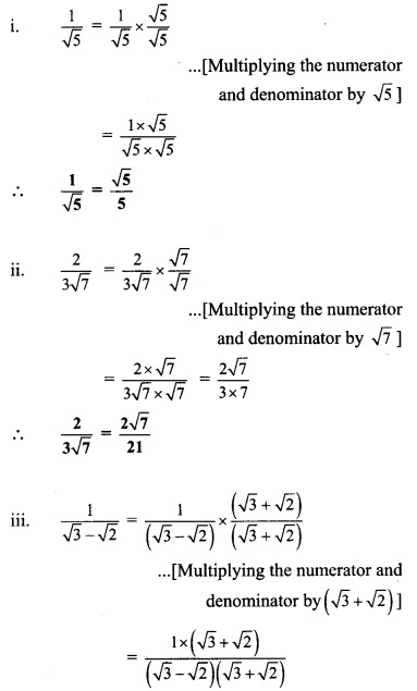 Maharashtra Board Class 9 Maths Solutions Chapter 2 Real Numbers Problem Set 2 31