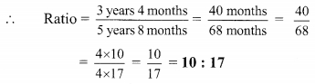 Maharashtra Board Class 9 Maths Solutions Chapter 4 Ratio and Proportion Practice Set 4.1 3