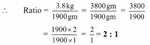 Maharashtra Board Class 9 Maths Solutions Chapter 4 Ratio and Proportion Practice Set 4.1 4