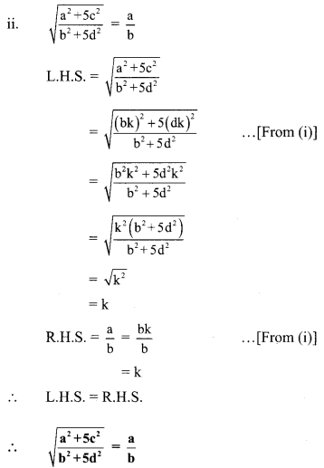 Maharashtra Board Class 9 Maths Solutions Chapter 4 Ratio and Proportion Problem Set 4 19