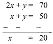 Maharashtra Board Class 9 Maths Solutions Chapter 5 Linear Equations in Two Variables Practice Set 5.2 3