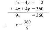 Maharashtra Board Class 9 Maths Solutions Chapter 5 Linear Equations in Two Variables Practice Set 5.2 8