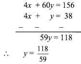 Maharashtra Board Class 9 Maths Solutions Chapter 5 Linear Equations in Two Variables Problem Set 5 7