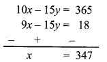 Maharashtra Board Class 9 Maths Solutions Chapter 5 Linear Equations in Two Variables Problem Set 5 14