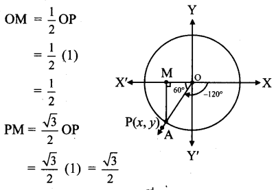 Maharashtra Board 11th Maths Solutions Chapter 2 Trigonometry - I Ex 2.1 22