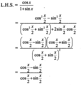 Maharashtra Board 11th Maths Solutions Chapter 3 Trigonometry - II Ex 3.3 10