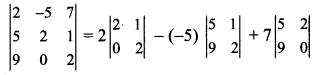 Maharashtra Board 11th Maths Solutions Chapter 4 Determinants and Matrices Miscellaneous Exercise 4(A) II Q1