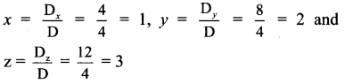 Maharashtra Board 11th Maths Solutions Chapter 4 Determinants and Matrices Ex 4.3 1