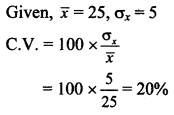 Maharashtra Board 11th Maths Solutions Chapter 8 Measures of Dispersion Ex 8.3 Q4