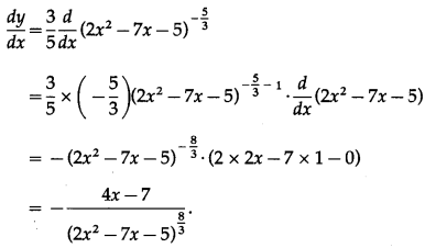 Maharashtra Board 12th Maths Solutions Chapter 1 Differentiation Ex 1.1 7