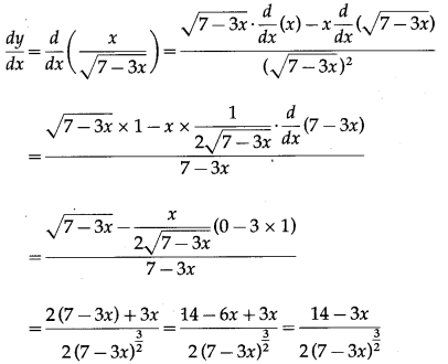 Maharashtra Board 12th Maths Solutions Chapter 1 Differentiation Ex 1.1 30